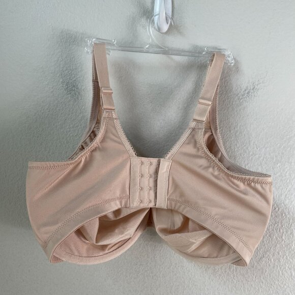 NEW Wacoal Womens 36H Full Coverage Bra Beige Underwire - Picture 7 of 8